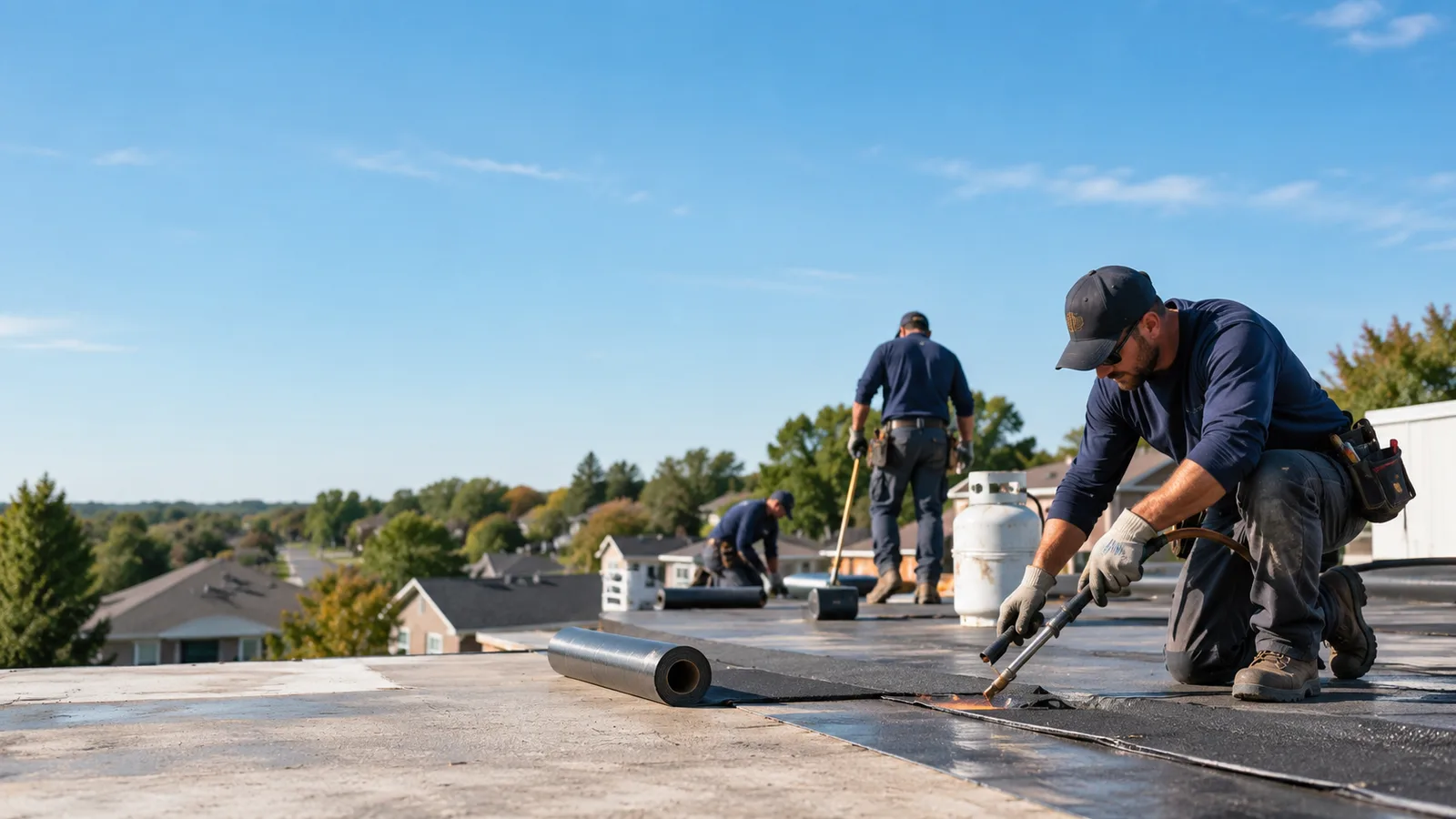 Flat Roof Leak Repair providers in Goodells, MI